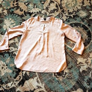 Ann Taylor Soft Pink Blouse
